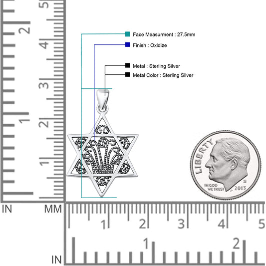 Star Of David Pendant