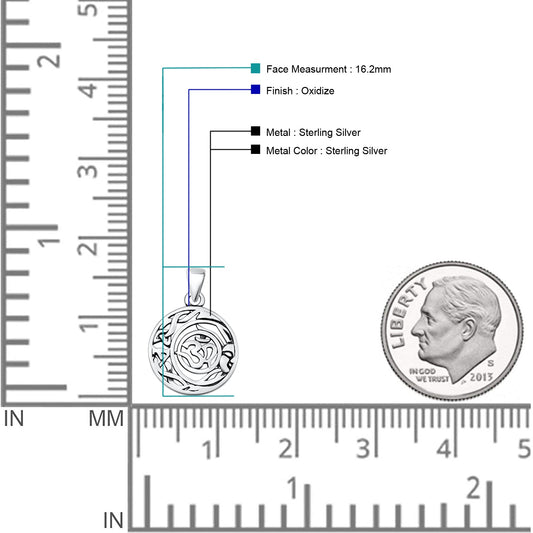 Moon, Sun & Ohm Pendant