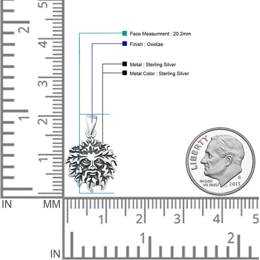 Green Man Pendant