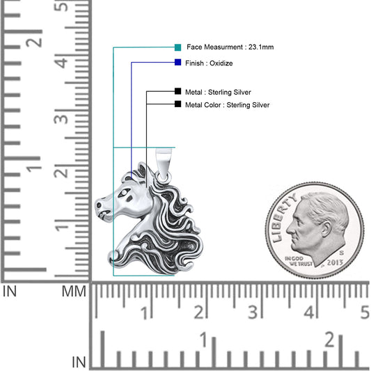 Horse Head Pendant