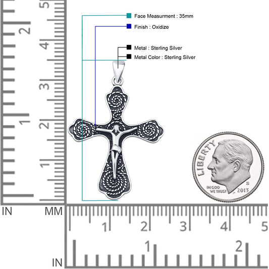 Crucifix Cross Pendant