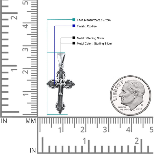 Gothic Cross Pendant