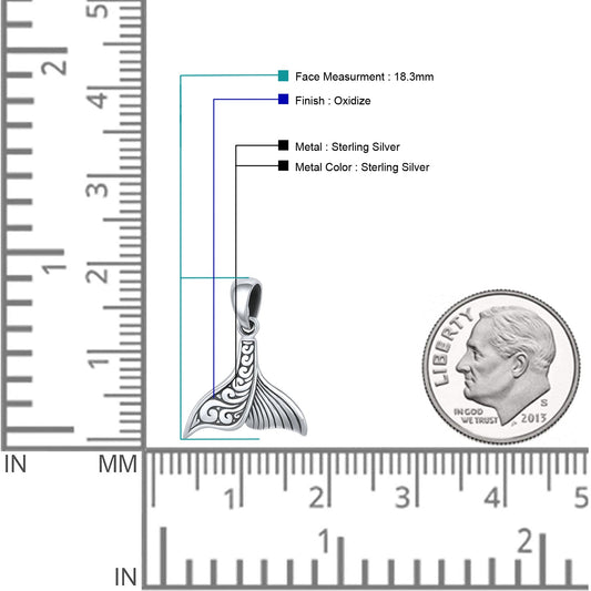 Whale Tail Pendant