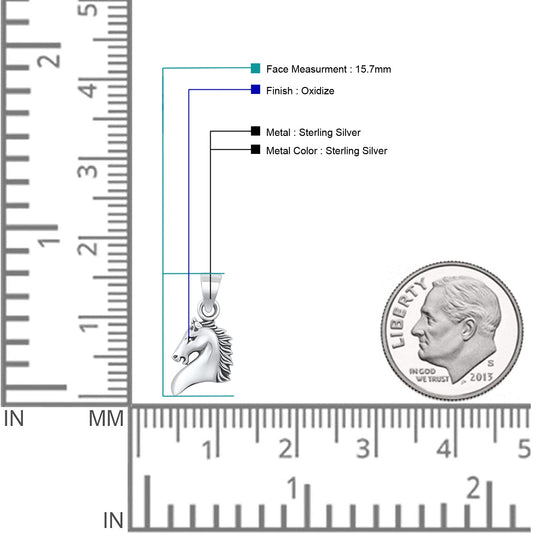 Horse Head Pendant