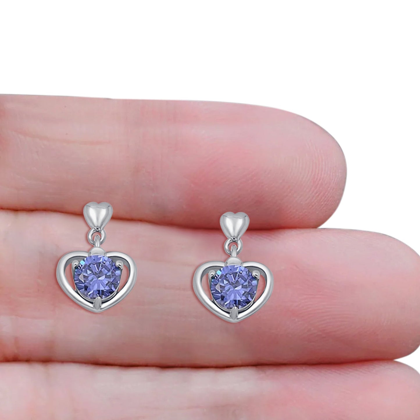 Heart Stud Earring