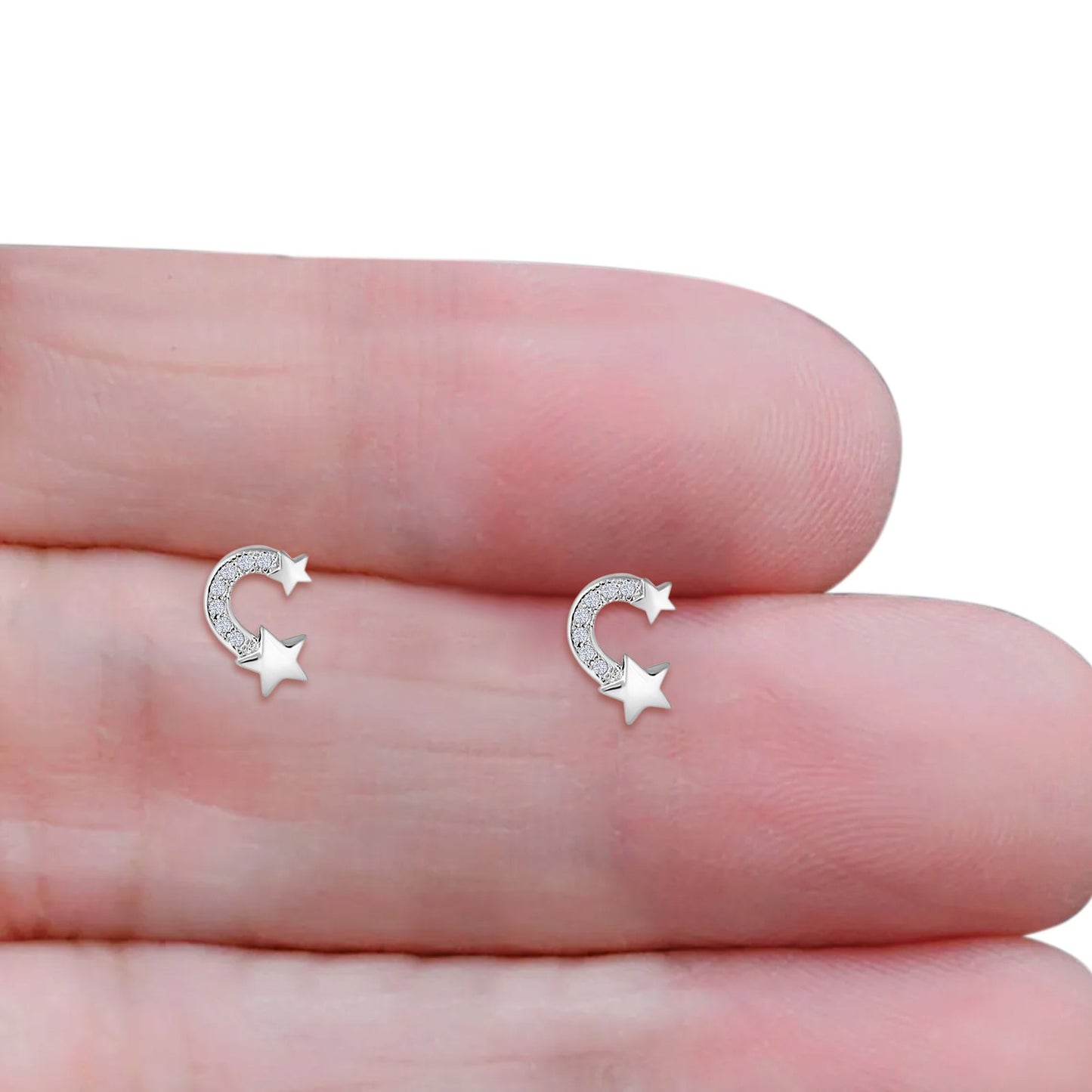 Shooting Star Stud Earring