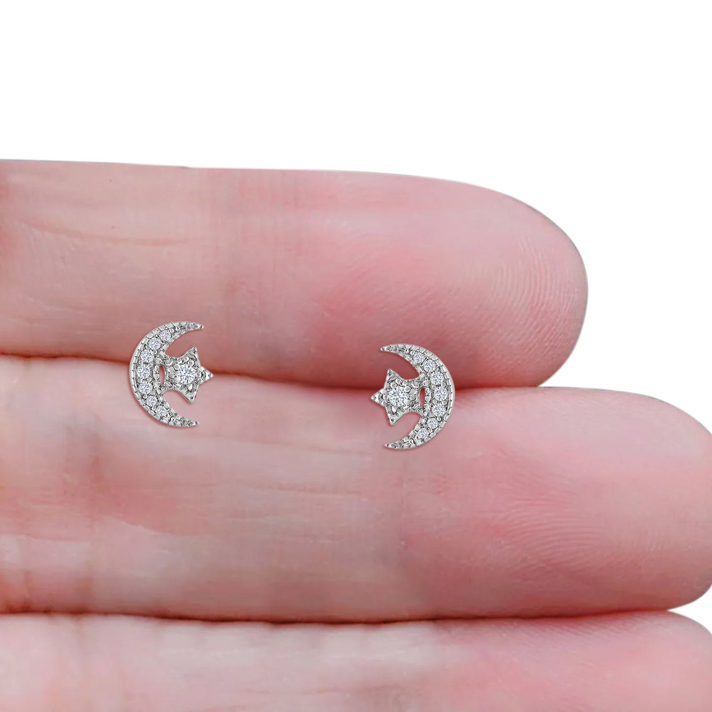 Moon & Star Earrings