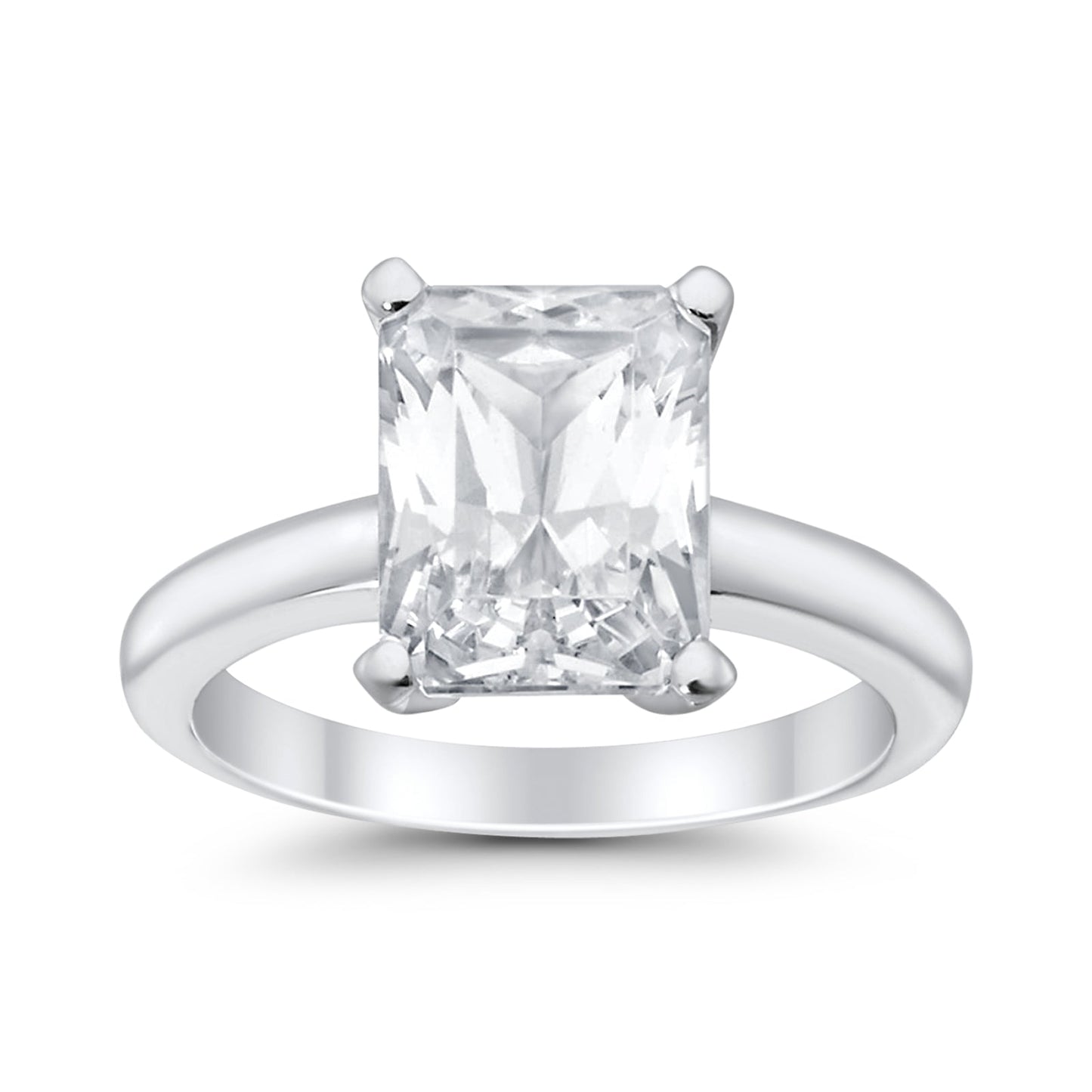 Solitaire Engagement Ring Cubic Zirconia Wholesale