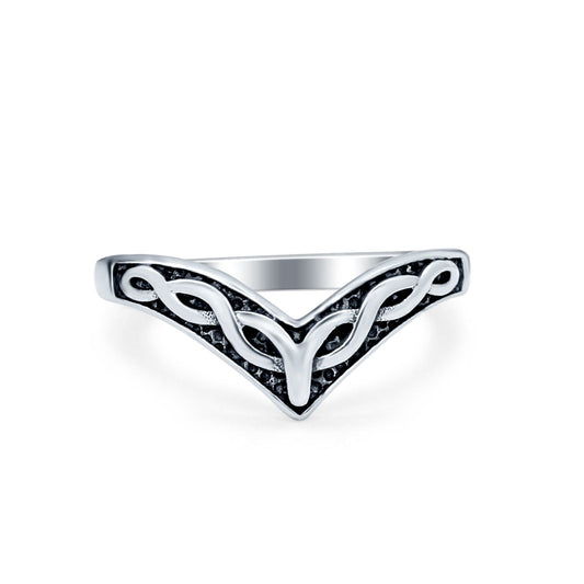 V Shaped Ring