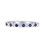 Half Eternity Stackable Diamond Band