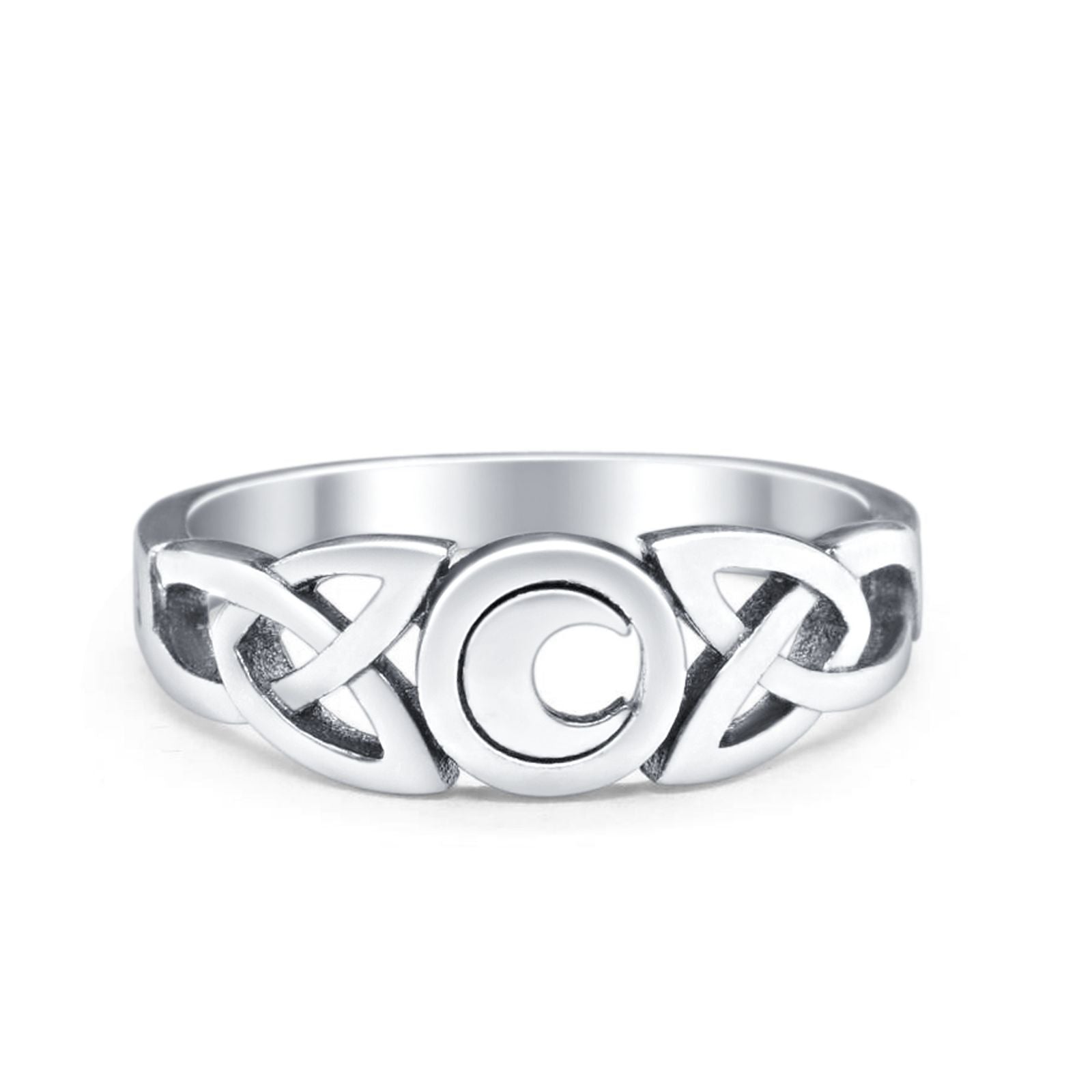 Celtic Moon Ring