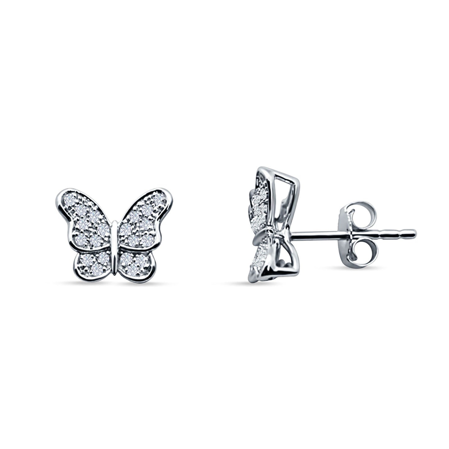 Butterfly Stud Earrings