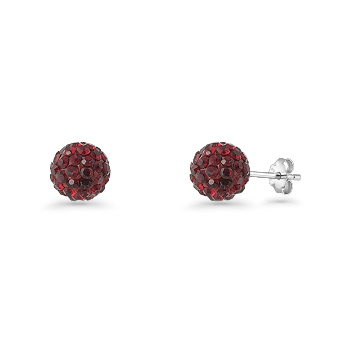 Full Ball Stud Earrings