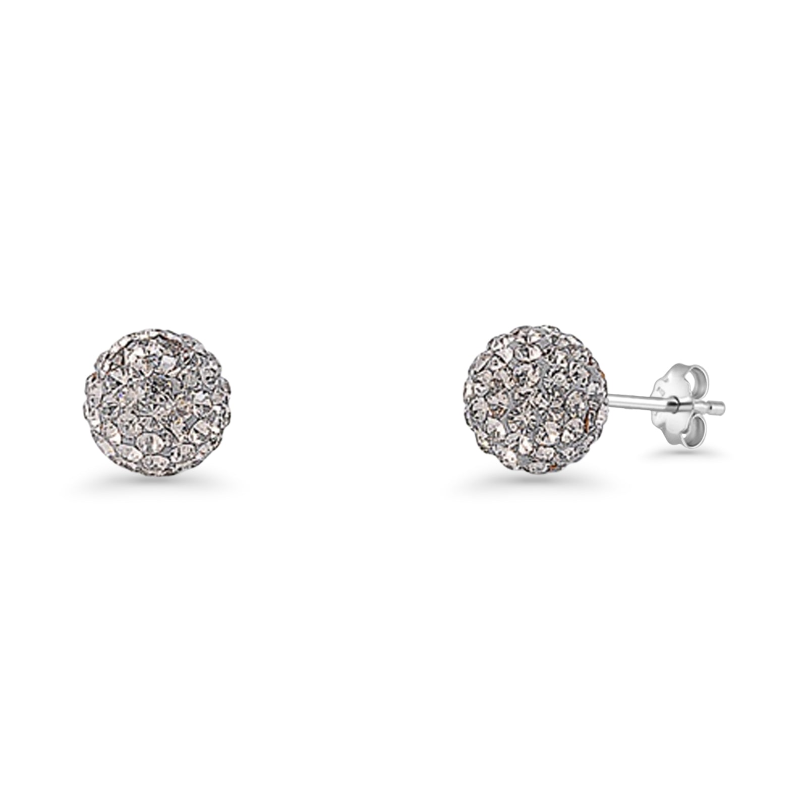 Full Ball Stud Earrings