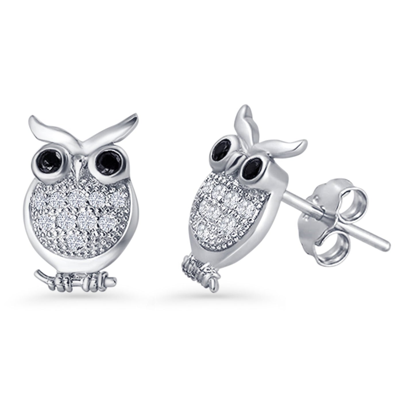 Owl Stud Earrings