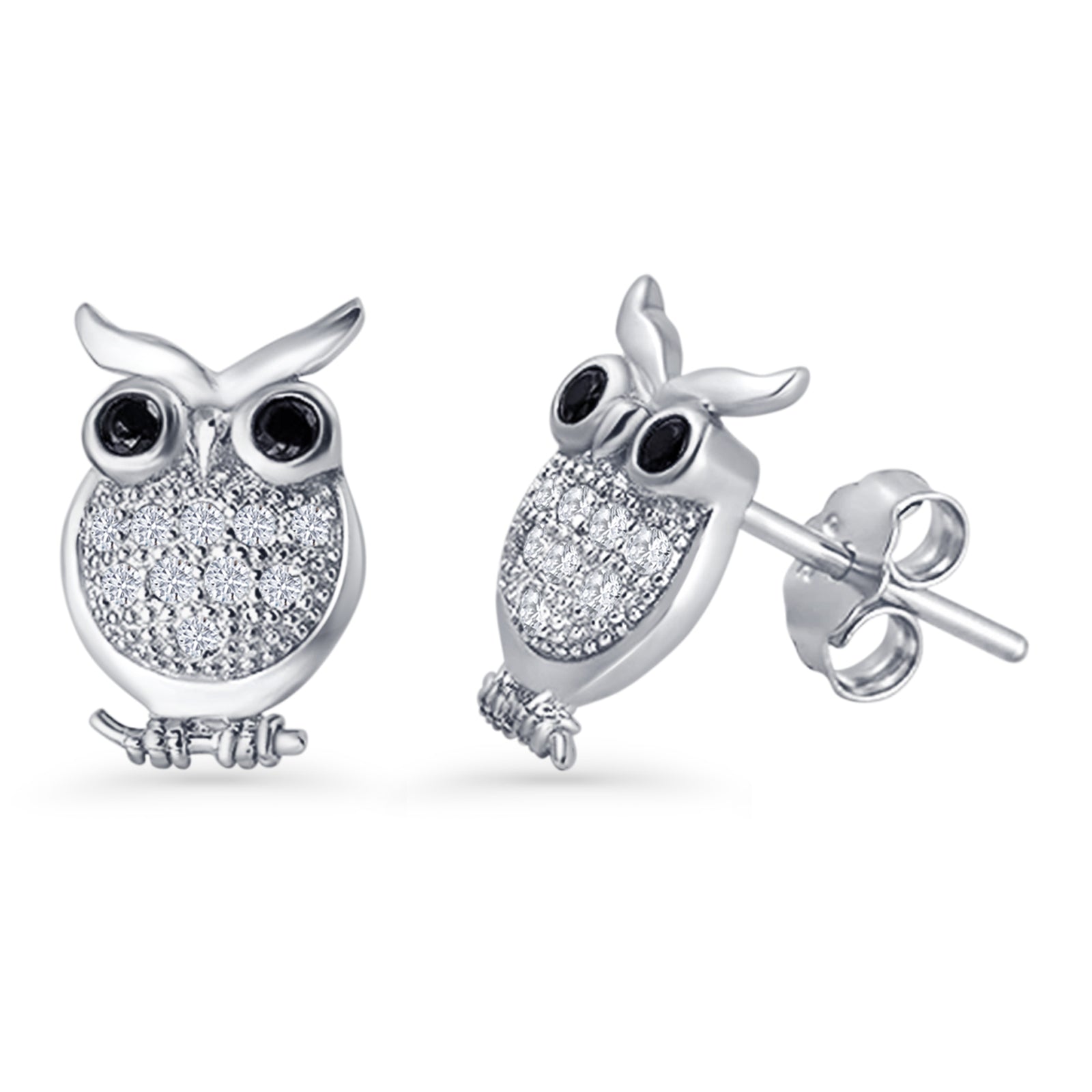 Owl Stud Earrings