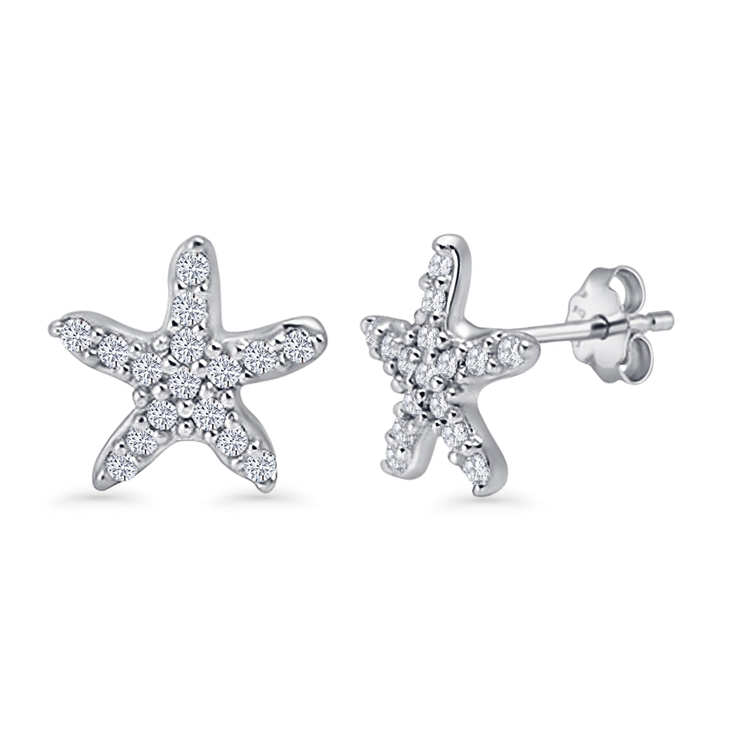 Starfish Stud Earrings