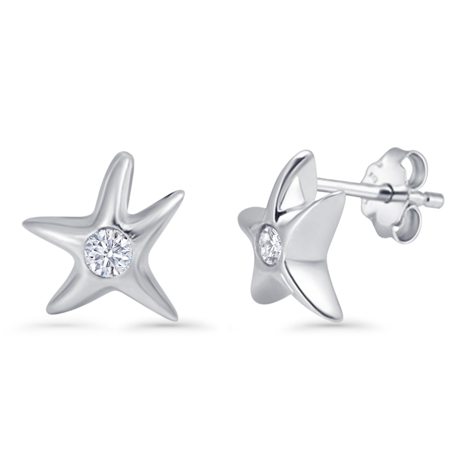 Starfish Stud Earrings