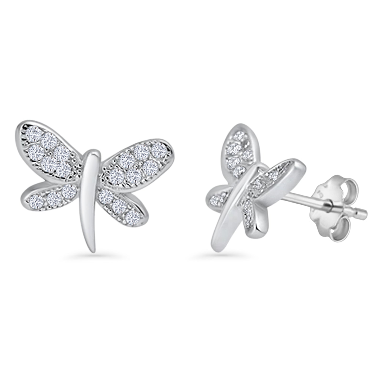 Dragonfly Stud Earring