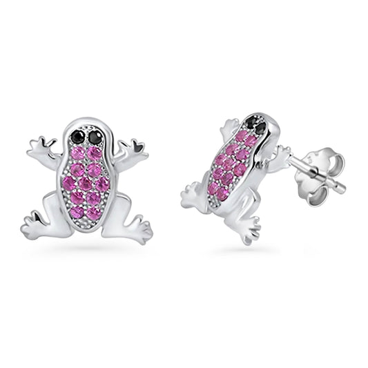 Frog Stud Earring