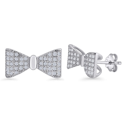 Bow Knot Stud Earring