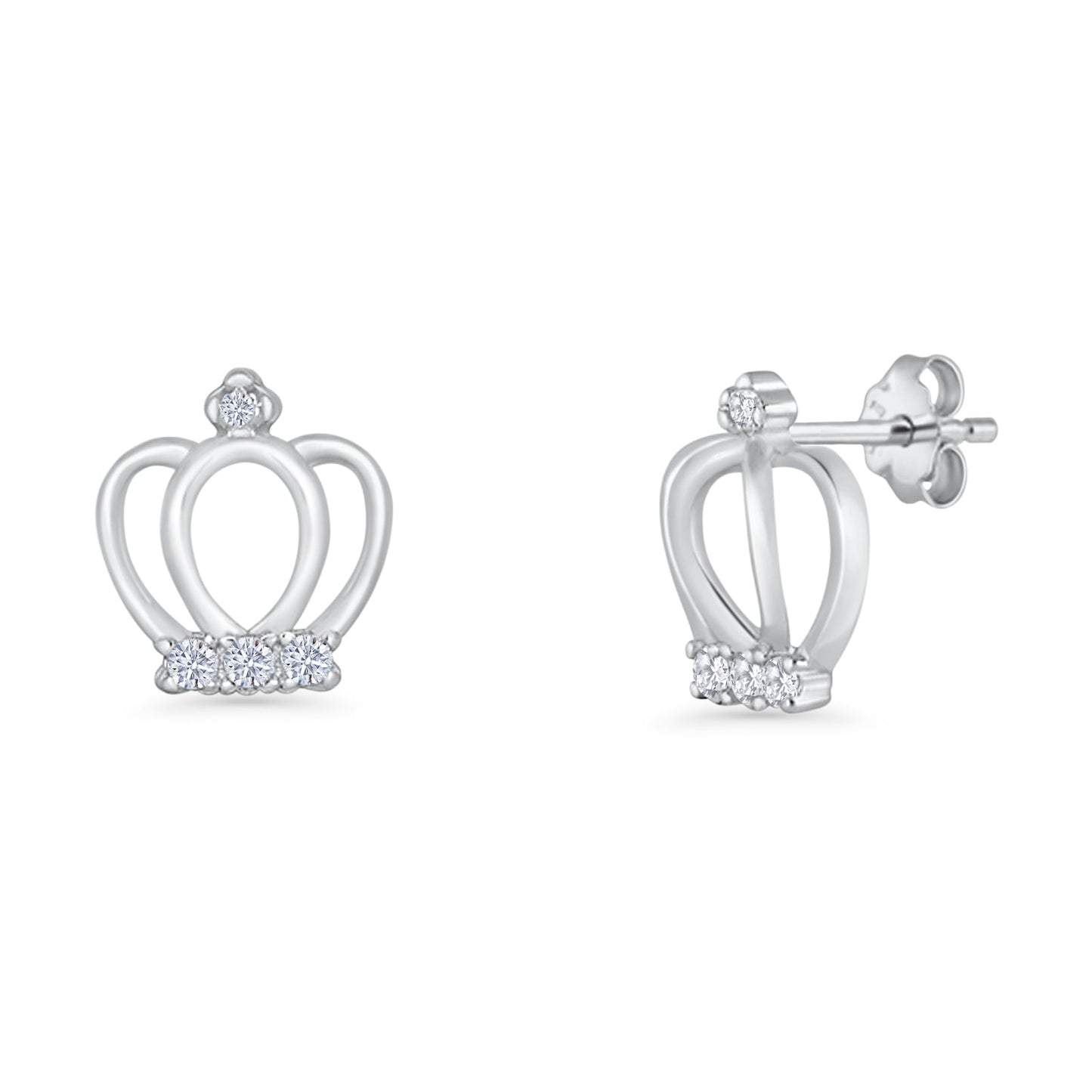 Crown Earrings