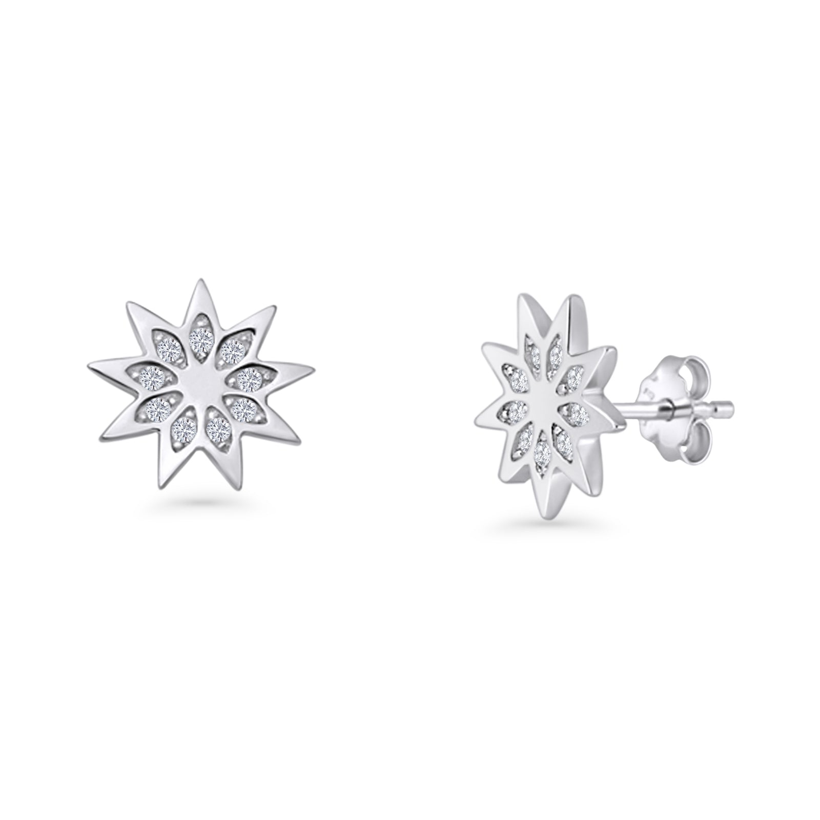 Starburst Stud Earrings