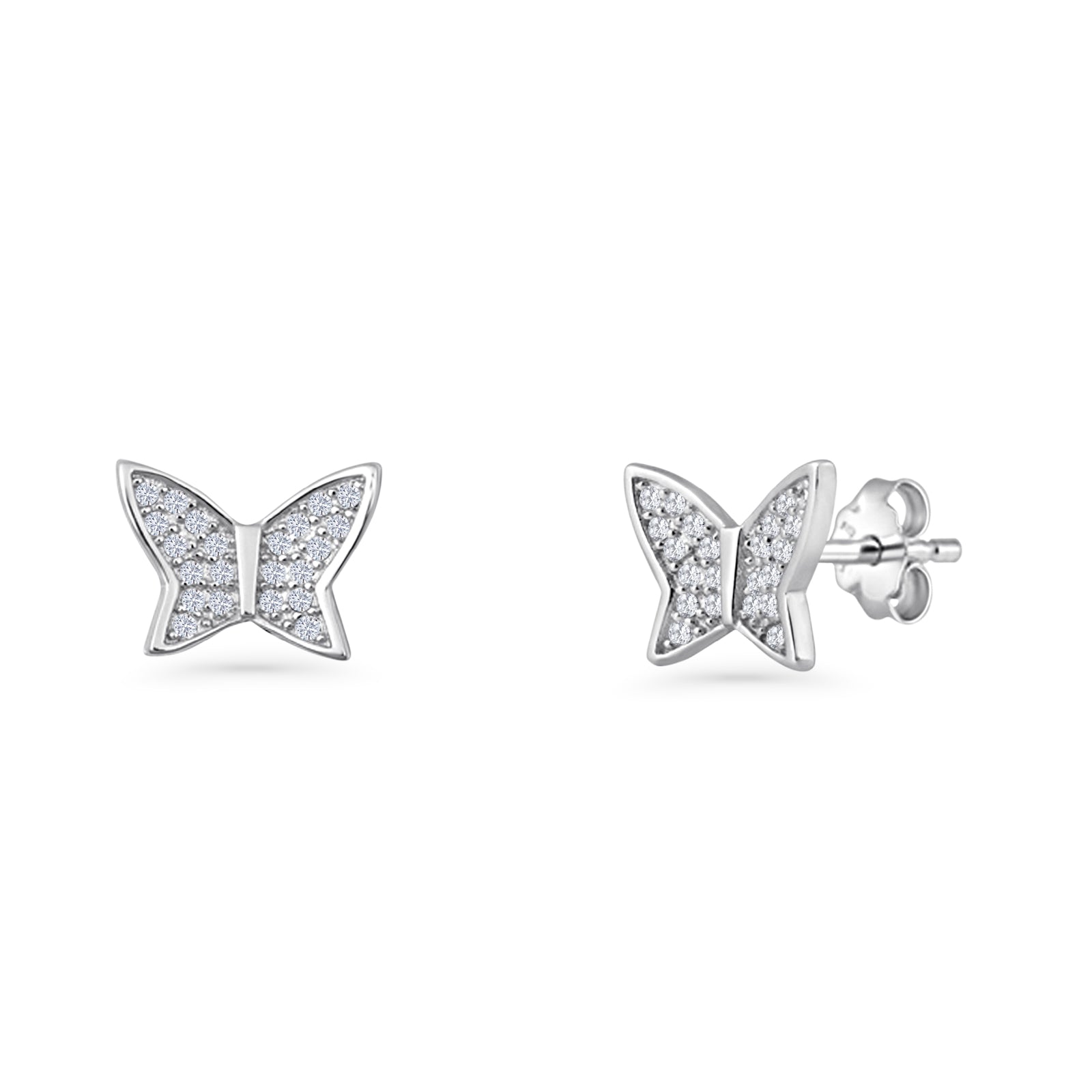 Butterfly Stud Earring