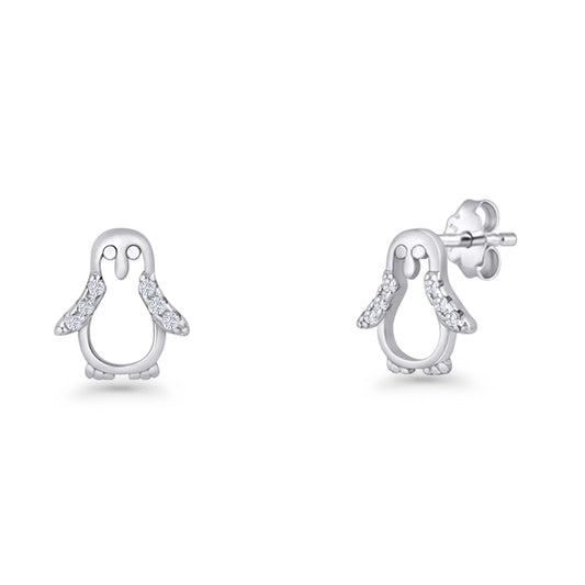 Penguin Stud Earrings