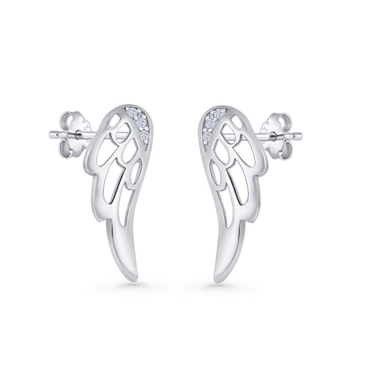 Angel Wings Stud Earring