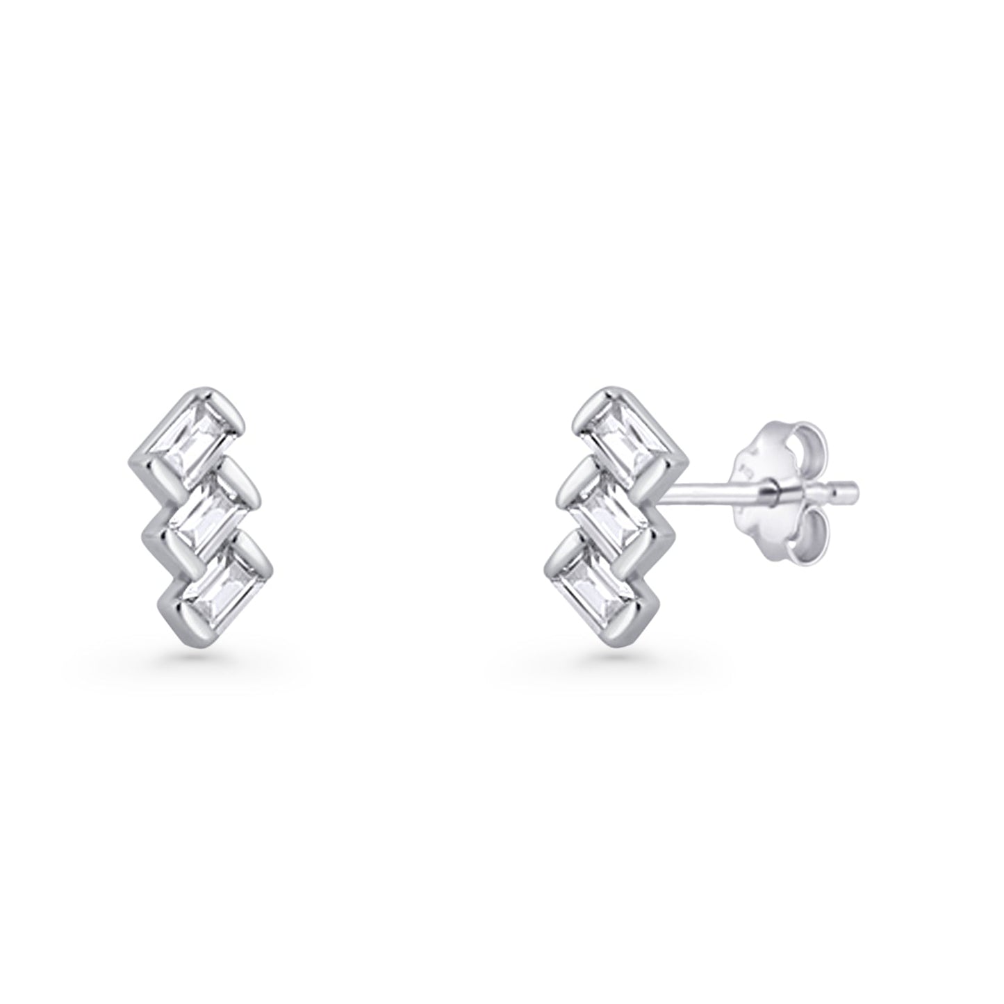 Trio Stud Earrings