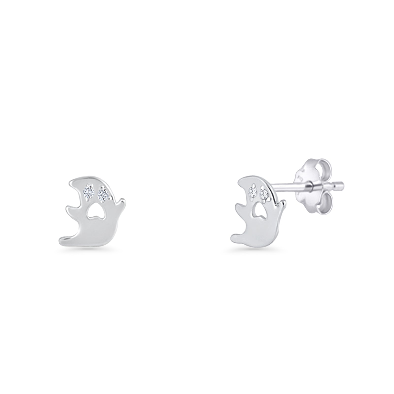 Ghost Stud Earrings