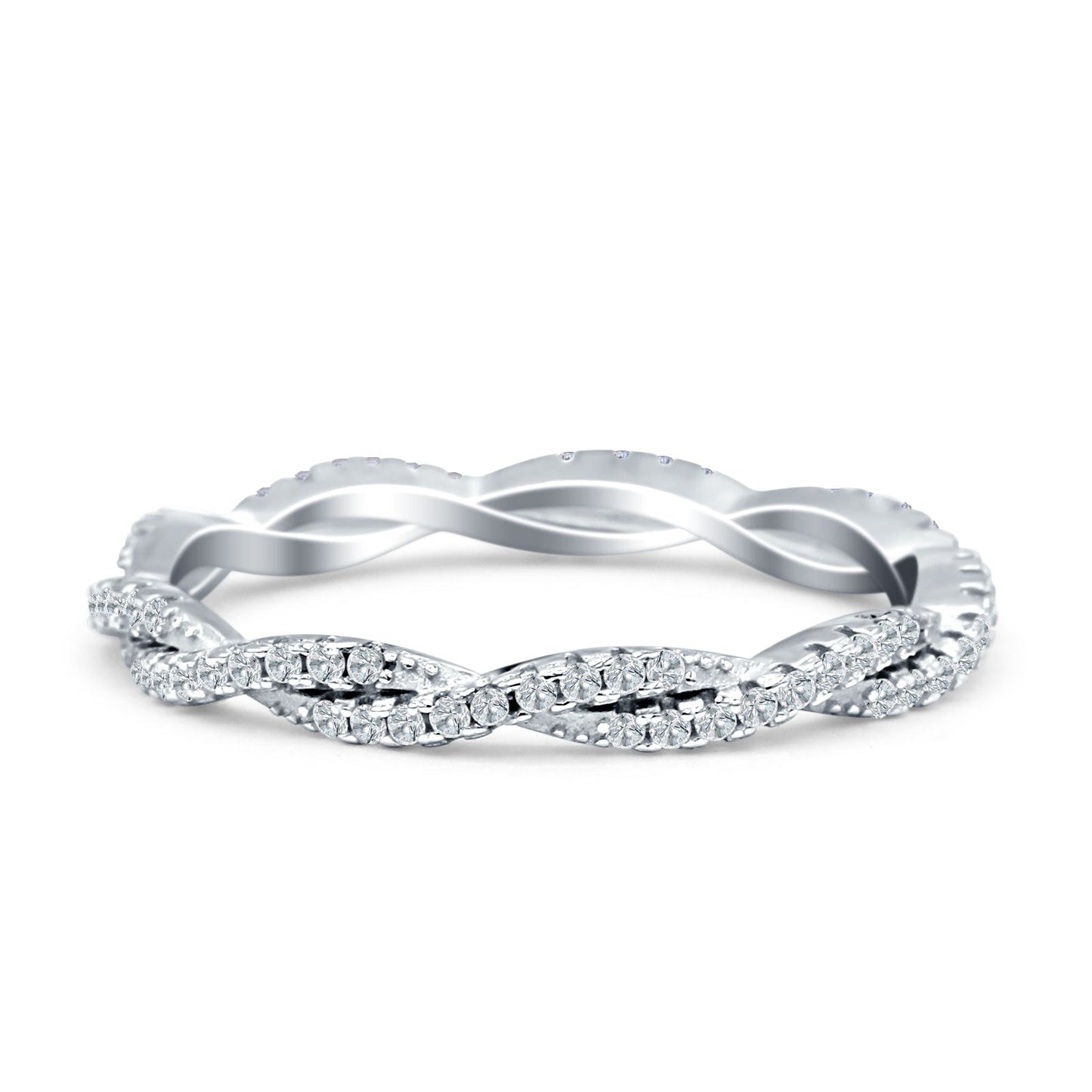 Full Eternity Twisted Ring