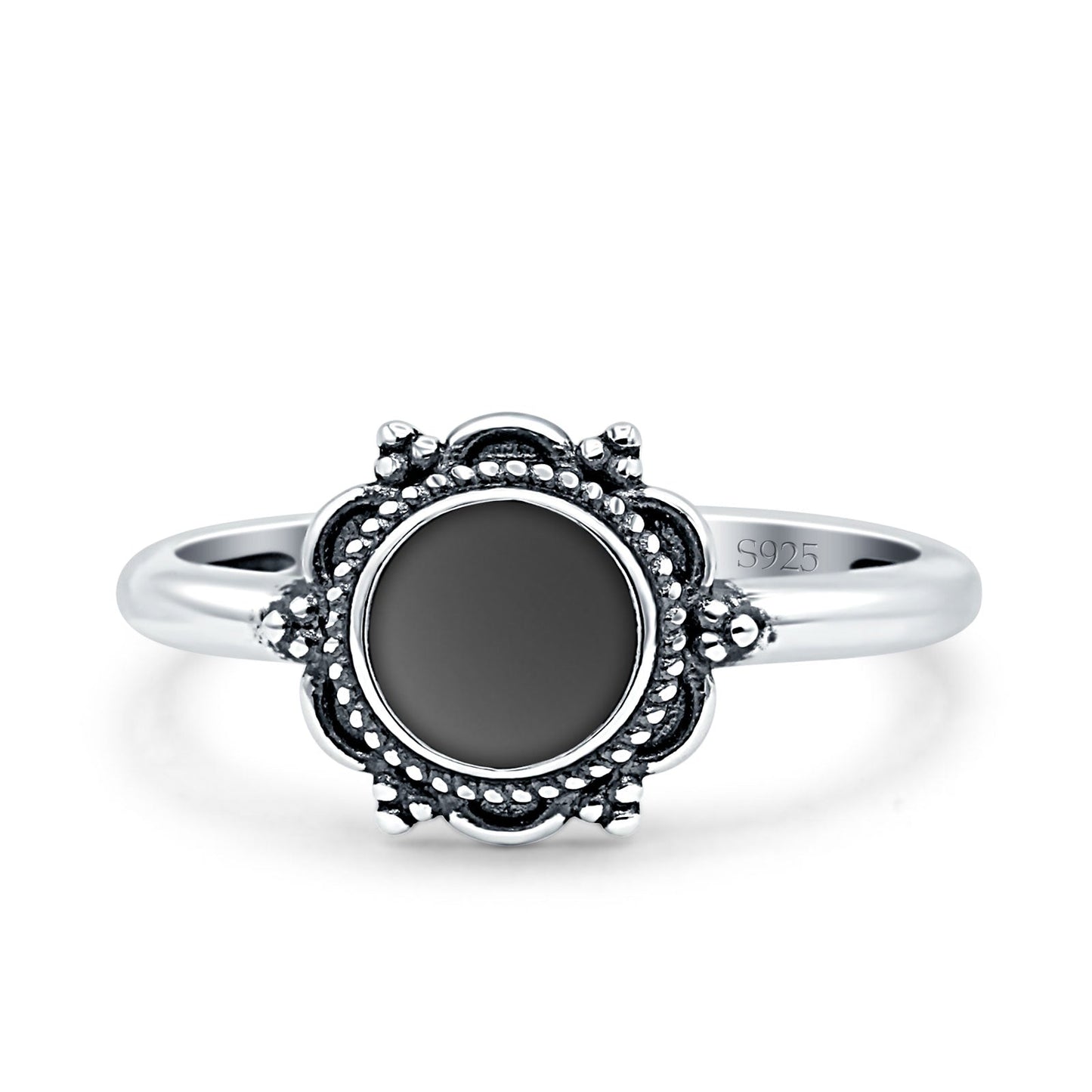 Beaded Flower Ring
