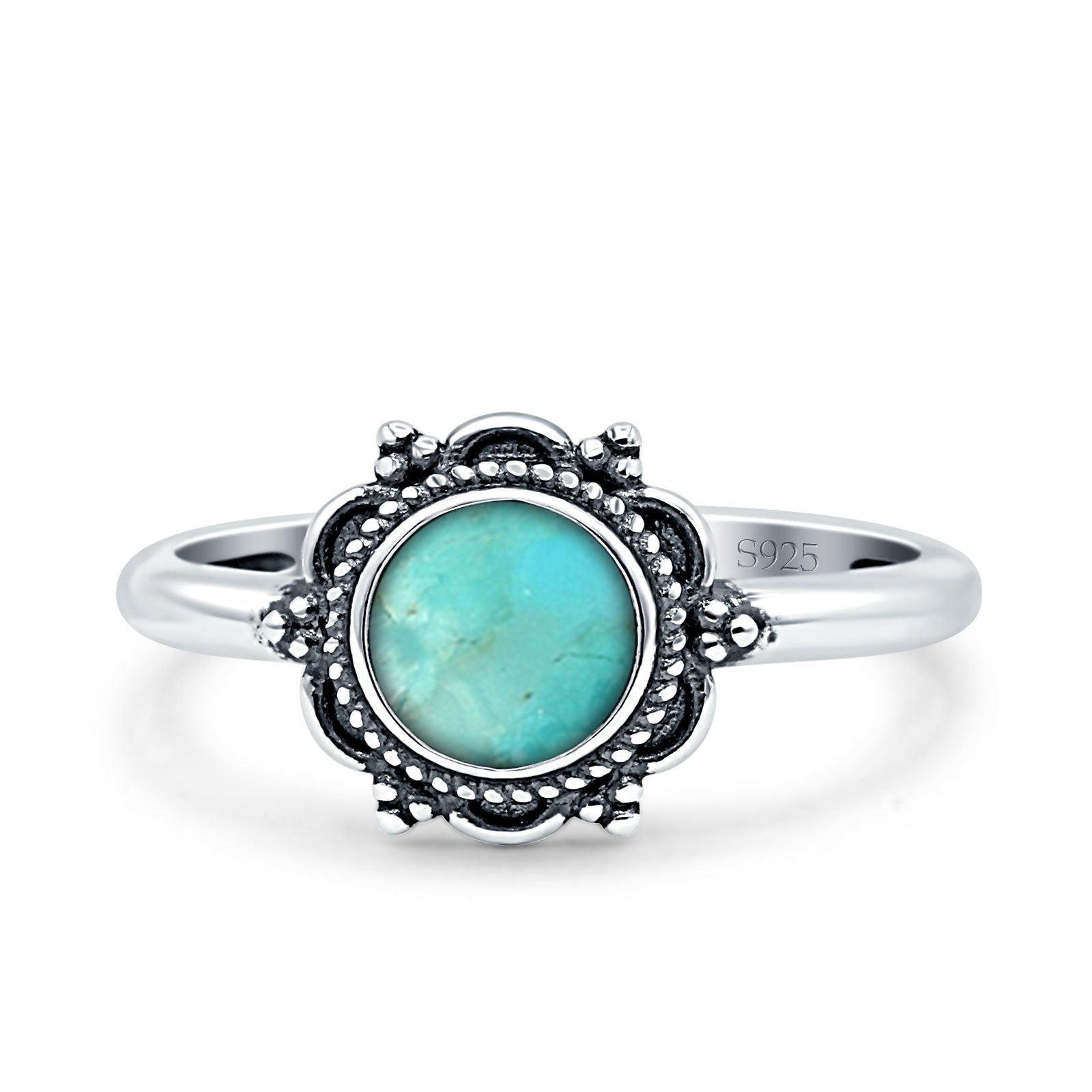Beaded Flower Ring