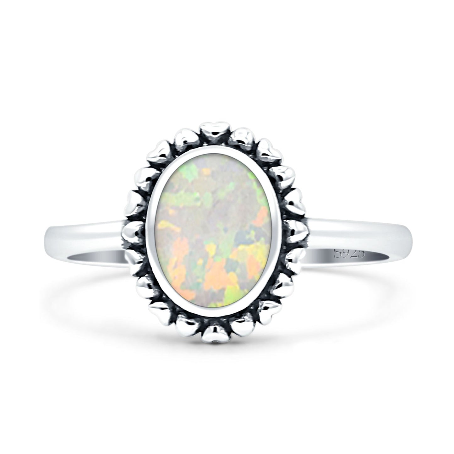 Heart Solitaire Ring