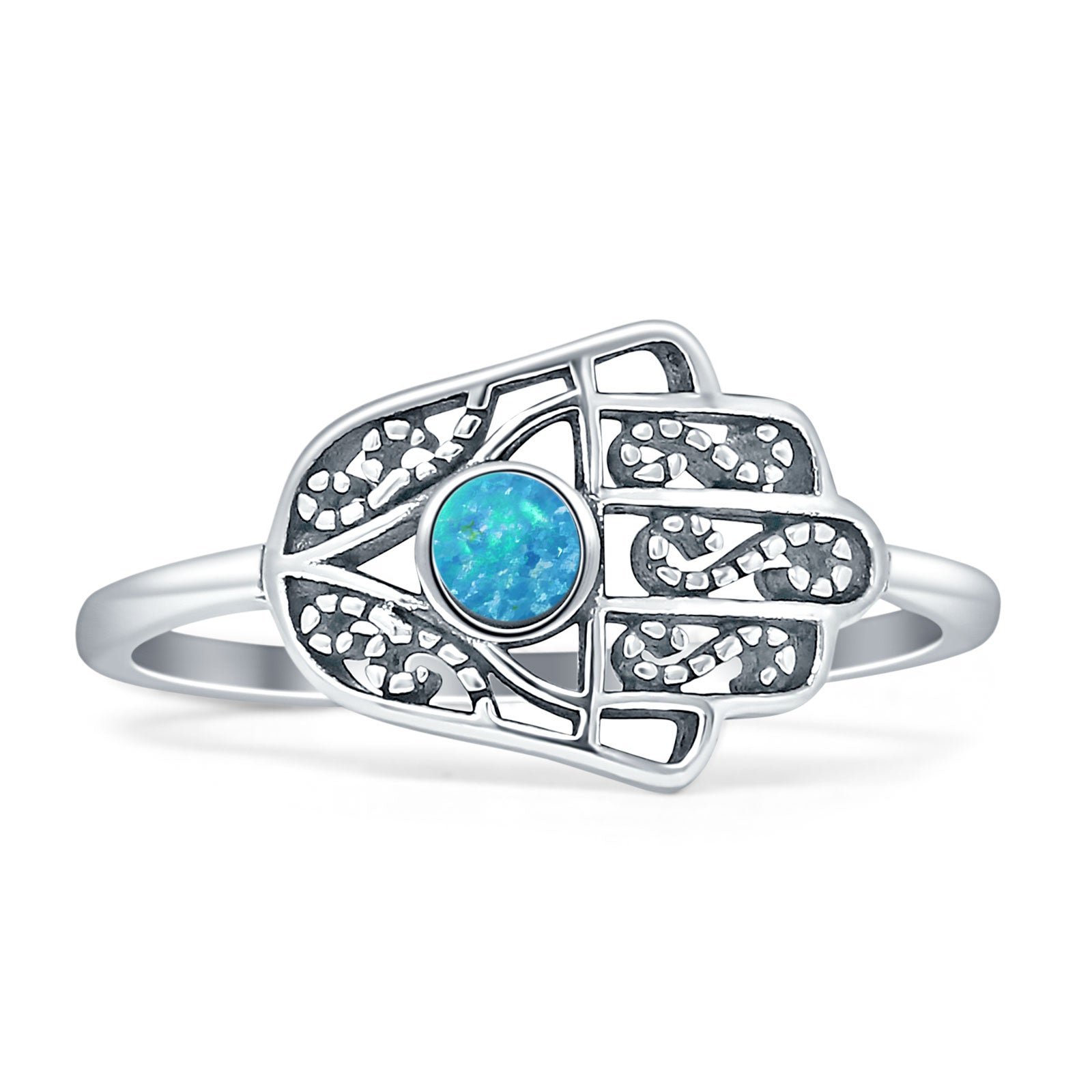 Hand Of Hamsa Ring