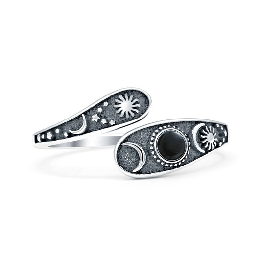 Moon Sun Stars Ring