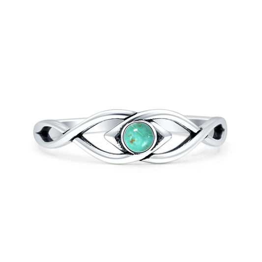 Twisted Eye Ring