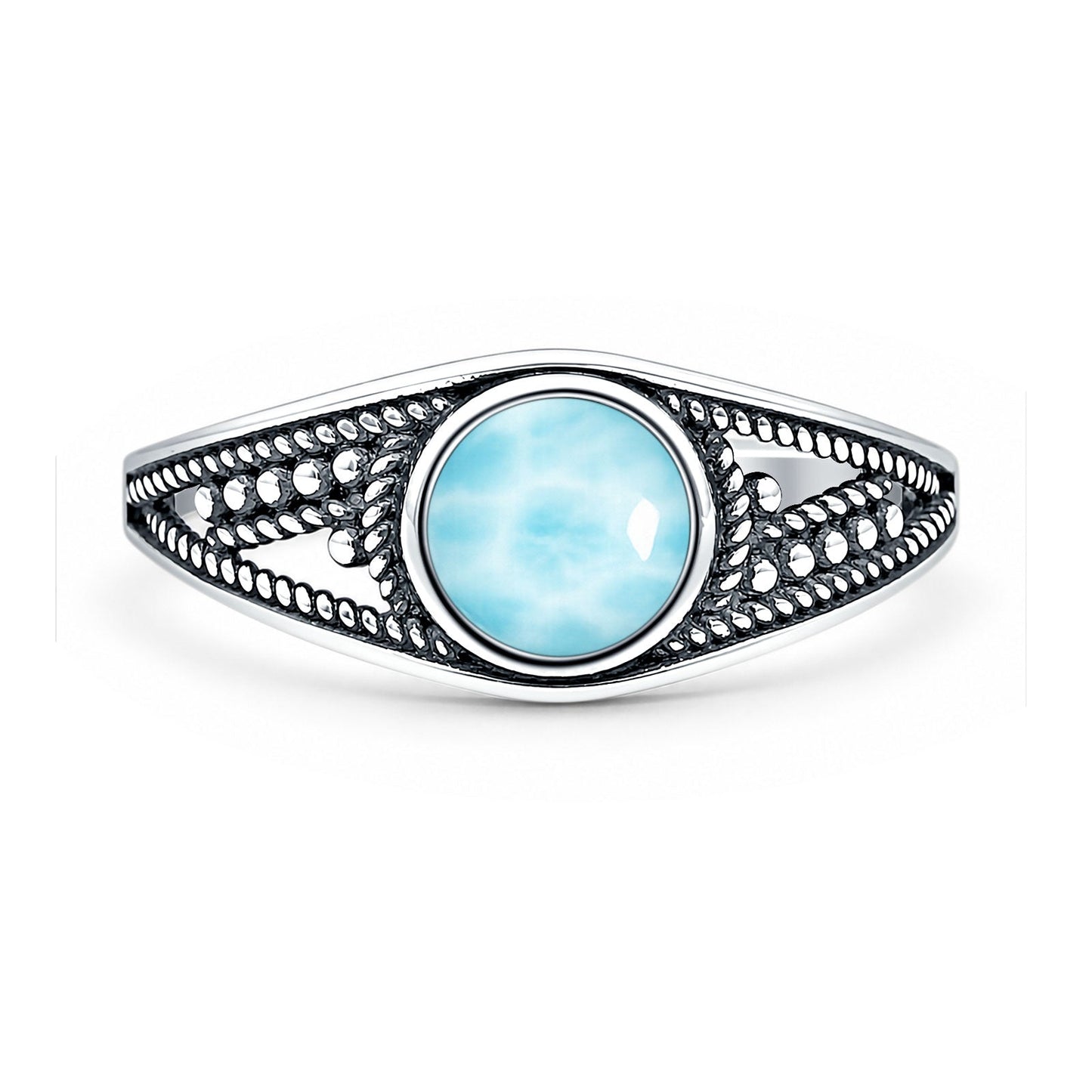 Round Stone Ring
