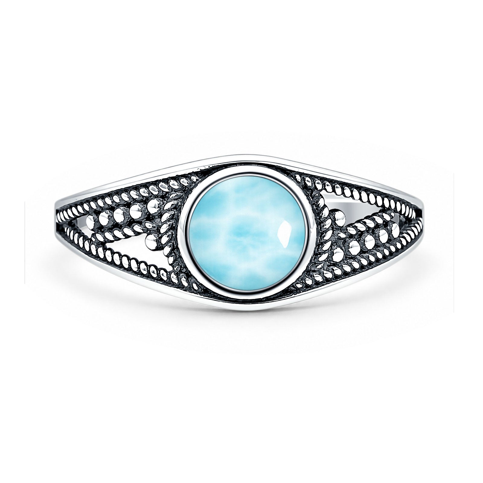 Round Stone Ring