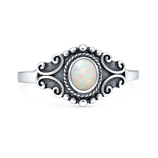 Scroll Filigree Ring