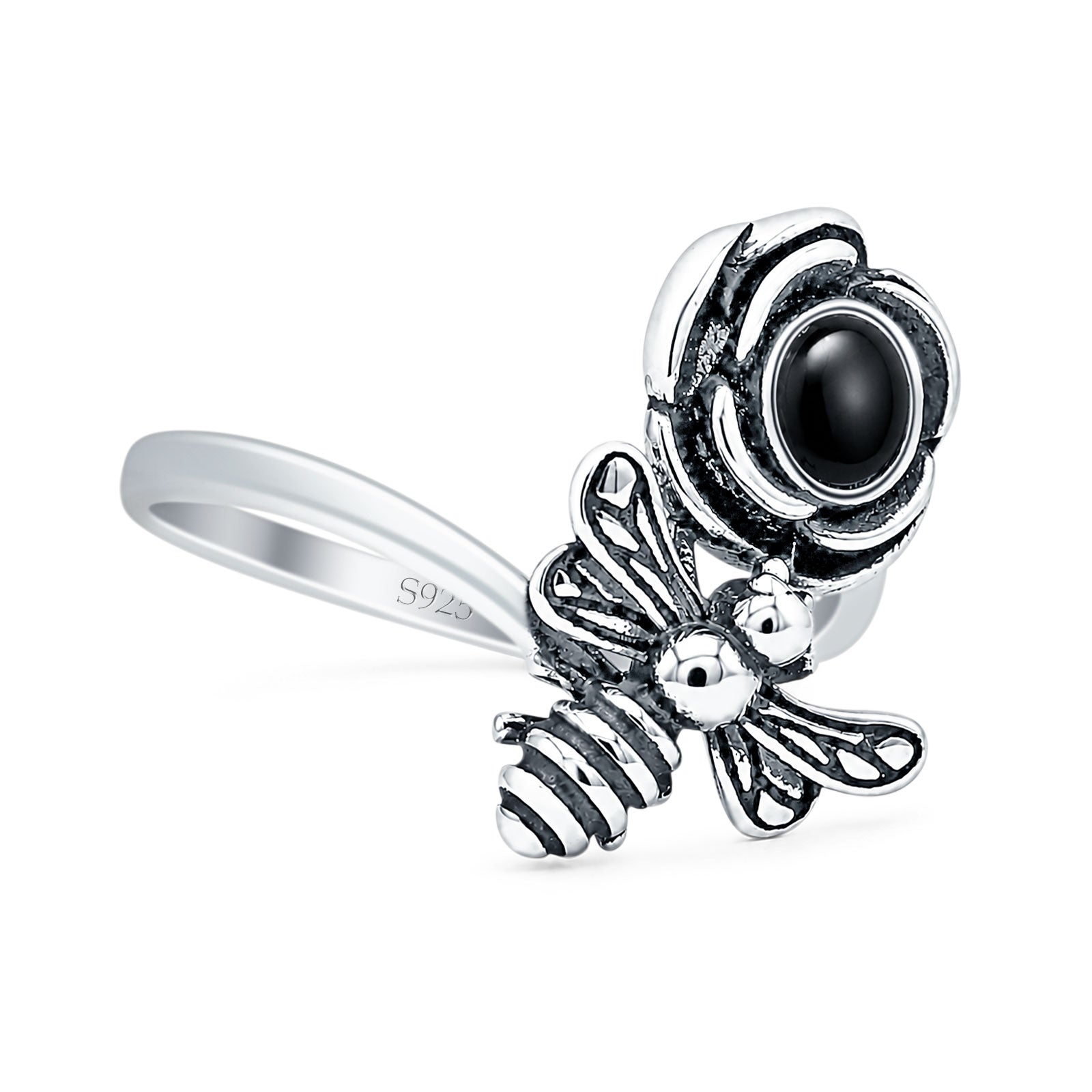 Bee Flower Ring