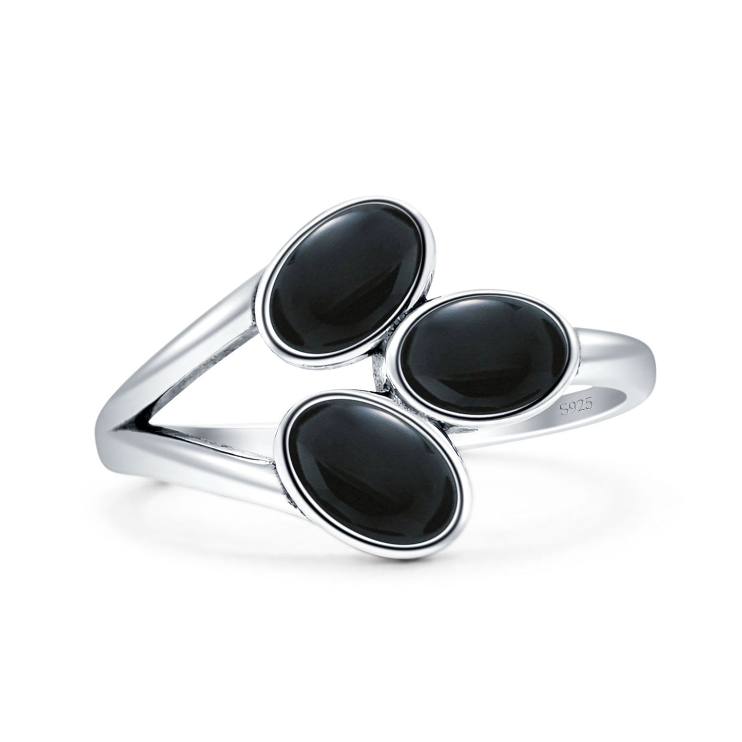 Three Stone Trio Ring