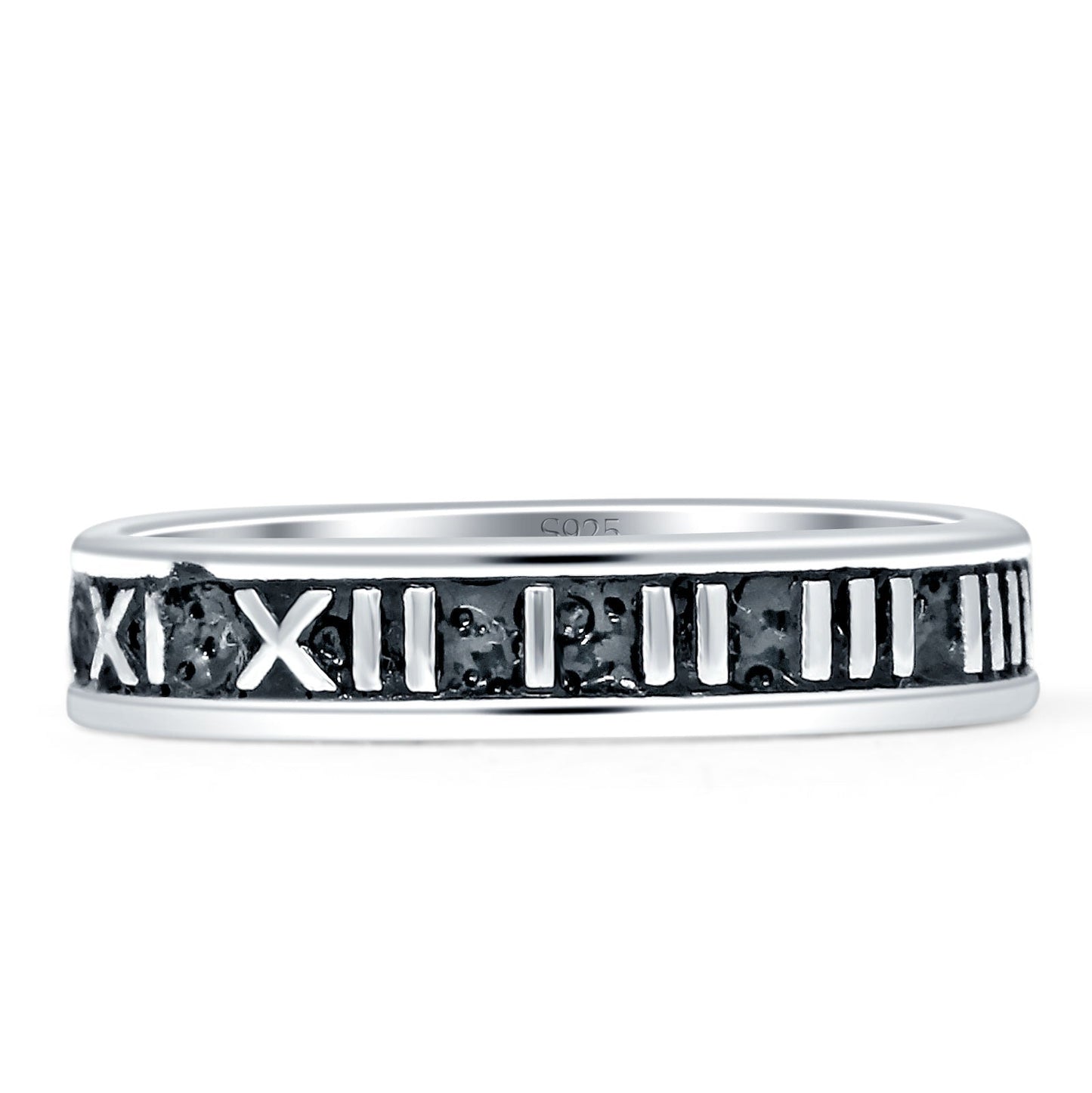 Roman Numeral Clock Band