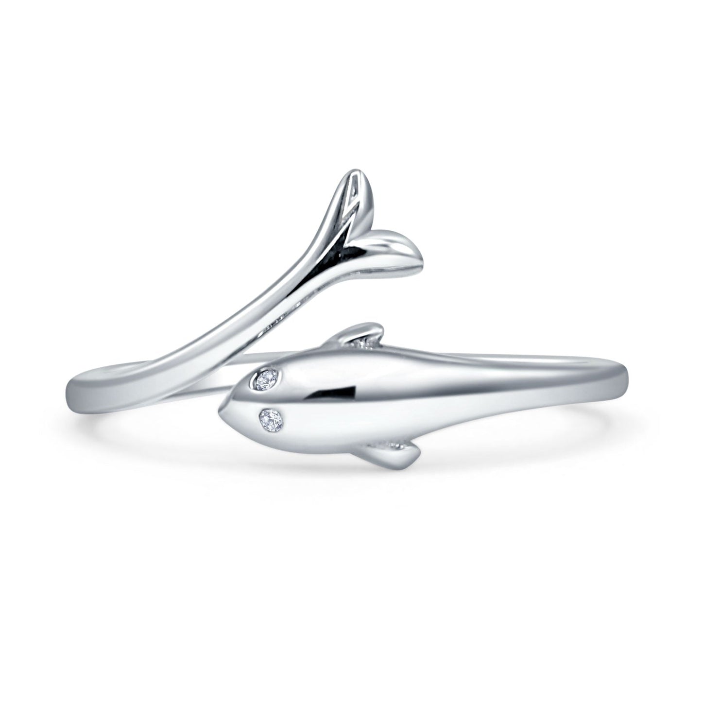 Dolphin Wrap Ring