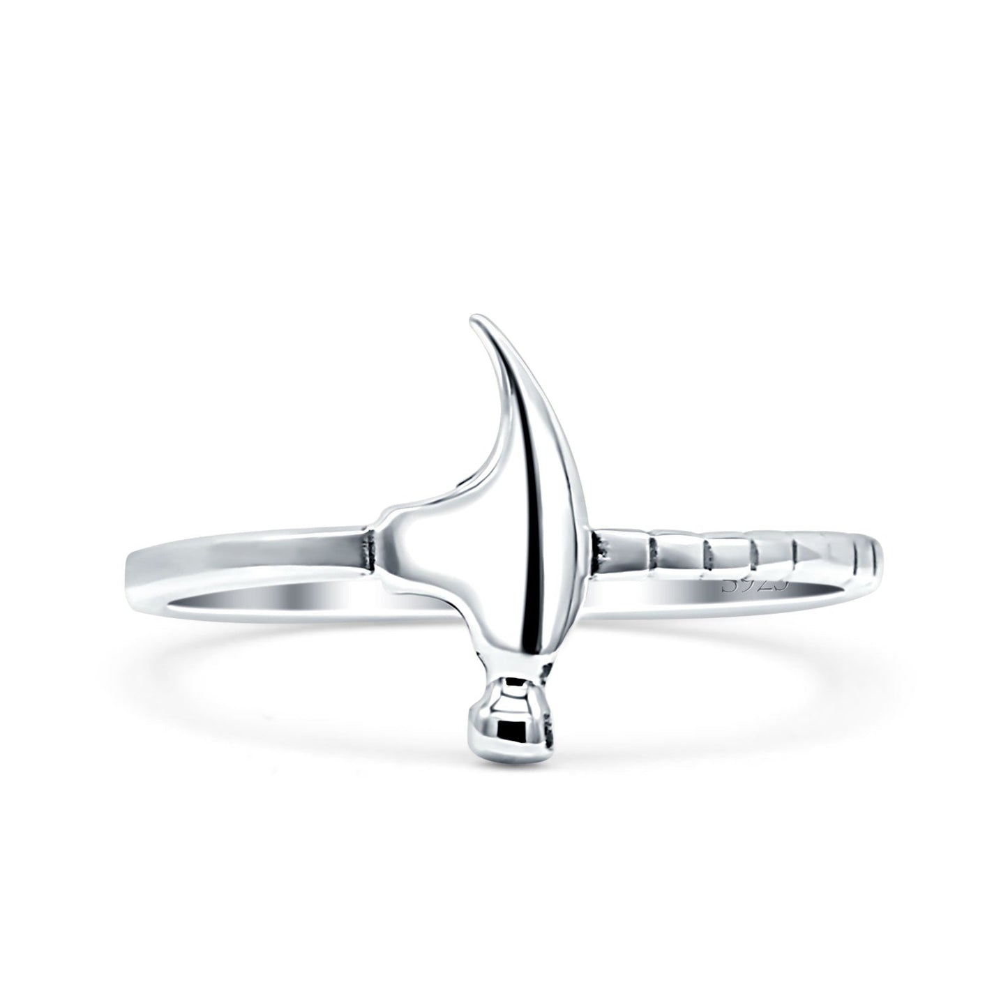 Hammer Ring Beaded Ring