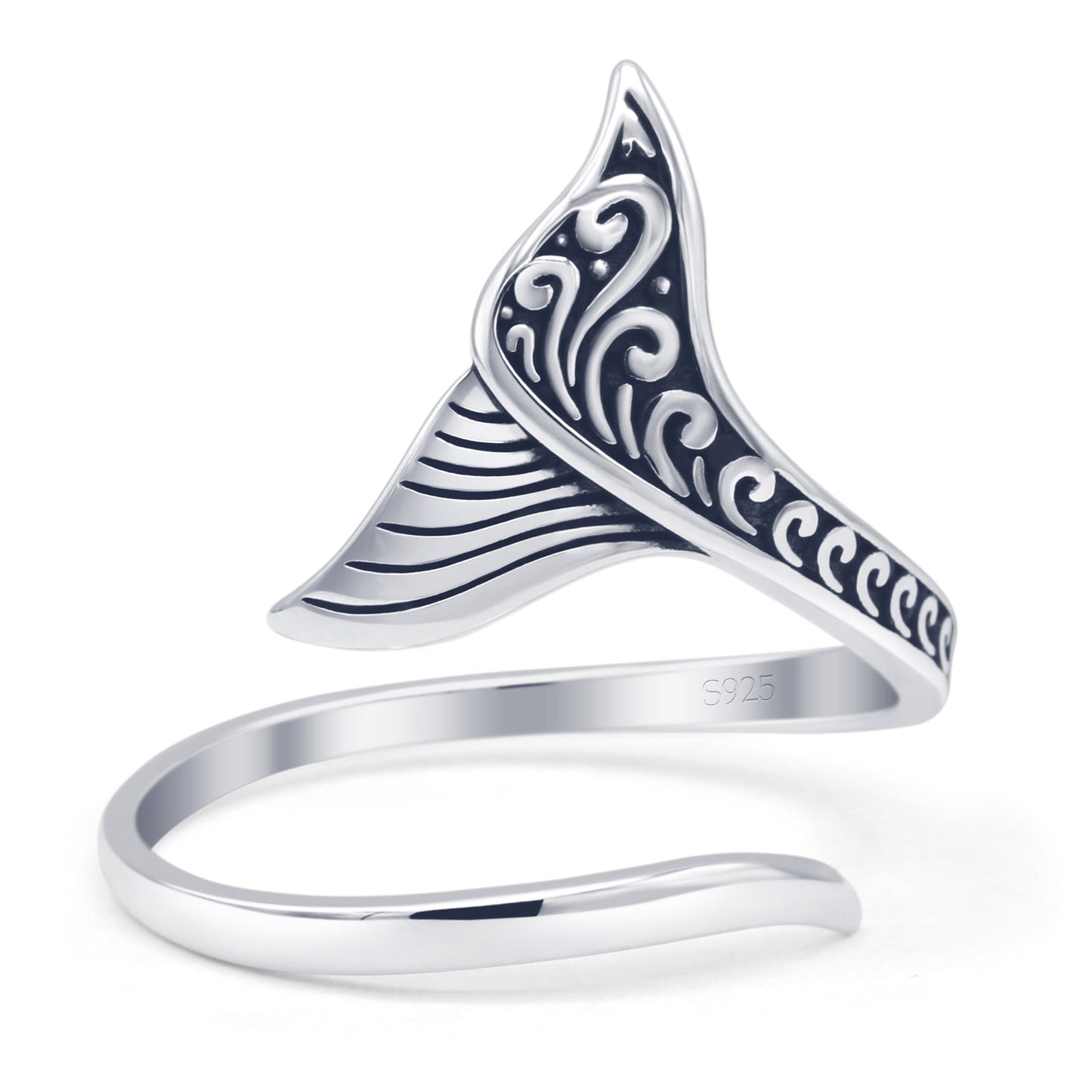 Whale Tail Ring