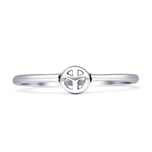 Peace Sign Ring