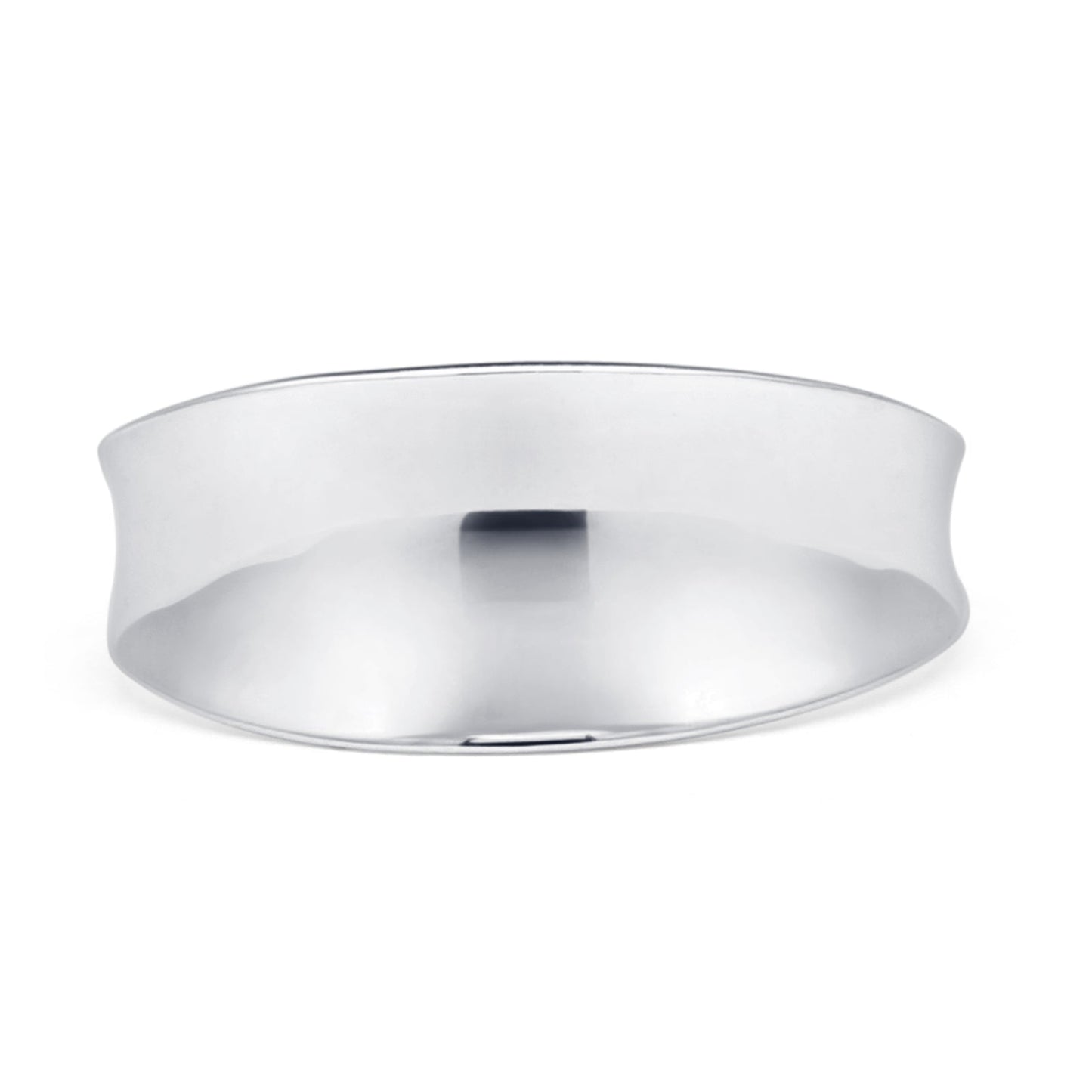 Concave Wedding Band